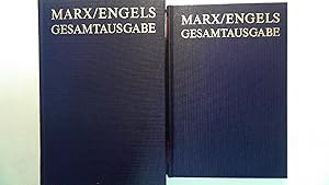 Seller image for Karl Marx Friedrich Engels Exzerpte und Notizen September 1846 bis Dezember 1847 Text- und Apparatband (2 Bnde), Karl Marx Friedrich Engels Gesamtausgabe (MEGA), Vierte Abteilung Exzerpte, Notizen, Marginalien Band 6, for sale by Antiquariat Maiwald