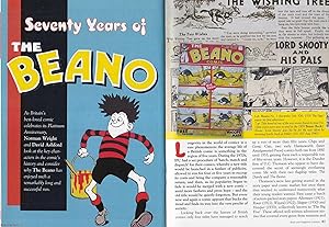 Imagen del vendedor de Seventy Years of The Beano. This is an original article separated from an issue of The Book & Magazine Collector publication, 2008. a la venta por Cosmo Books