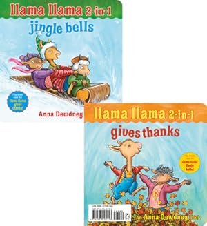 Seller image for Llama Llama 2-In-1: Gives Thanks/Jingle Bells (Board Book) for sale by BargainBookStores