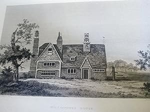 Willoughby House engraving Birrel drawn J Pocklington Esq Nottinghamshire 1800C