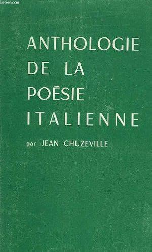 Bild des Verkufers fr Anthologie De La Poesie Italienne, Des Origines A Nos Jours zum Verkauf von JLG_livres anciens et modernes