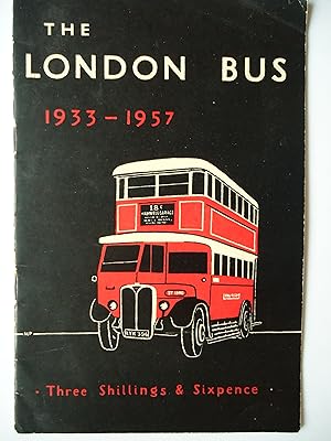 Imagen del vendedor de THE LONDON BUS 1933-1957 a la venta por GfB, the Colchester Bookshop