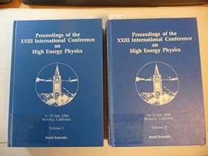 Imagen del vendedor de Proceedings of the XXIII. International Conference on High Energy Physics: 16-23 July 1986 Berkeley, California a la venta por Gebrauchtbcherlogistik  H.J. Lauterbach