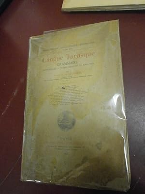 ''Langue Tarasque: Grammaire, Dictionnaire--Textes Traduits et Analyses.