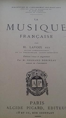 la musique française