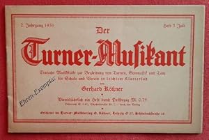 Der Turner-Musikant 2. Jg. 1931 Heft 3 (Einfache Musikstücke zur Begleitung von Turnen, Gymnastik...