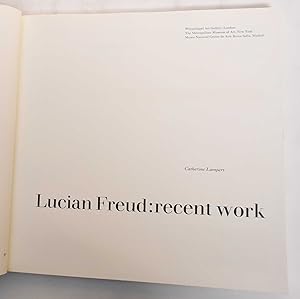 Imagen del vendedor de Lucian Freud: Recent Work a la venta por Mullen Books, ABAA