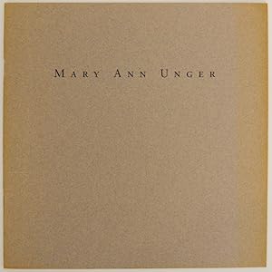 Seller image for Mary Ann Unger: New Sculpture and Drawings for sale by Jeff Hirsch Books, ABAA