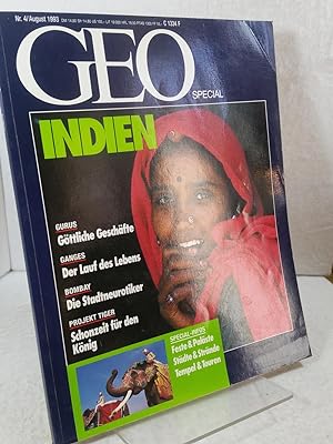 Geo Special : Indien Heft Nr. 4 August 1993