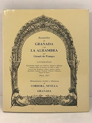 Seller image for Recuerdos de Granada y de La Alhambra for sale by Old New York Book Shop, ABAA