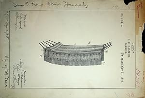 [Original art, Design Patent] DESIGN PATENT 19,110 "Hammock"