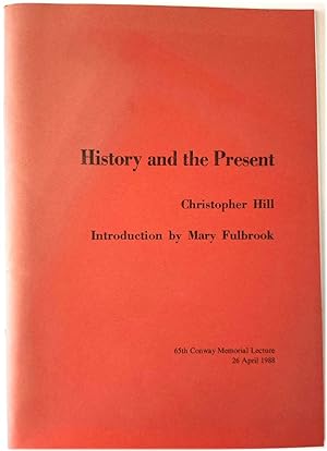 Seller image for History and the Present for sale by PsychoBabel & Skoob Books