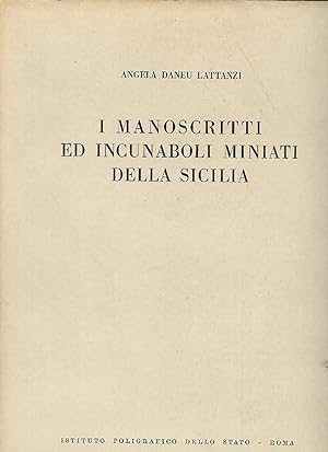 Bild des Verkufers fr I manoscritti ed incunaboli miniati della Sicilia ( vol. n. II ) zum Verkauf von MULTI BOOK