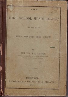 The High School Music Reader for the Use of Mixed and Boys' High Schools