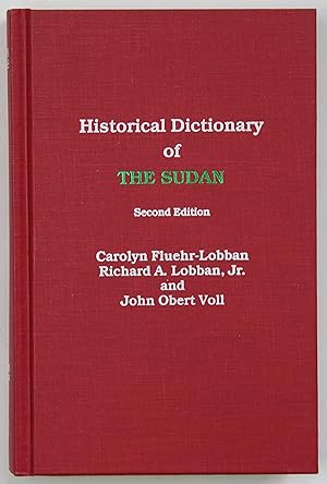 Bild des Verkufers fr Historical Dictionary of the Sudan zum Verkauf von Our Kind Of Books