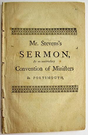 THE GOSPEL MINISTRY VINDICATED FROM CONTEMPT. A SERMON PREACH'D AT AN ANNIVERSARY CONVENTION OF M...