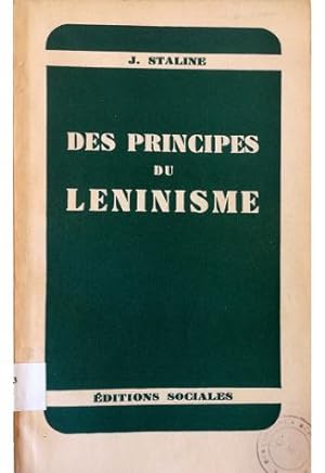 Des principes du léninisme