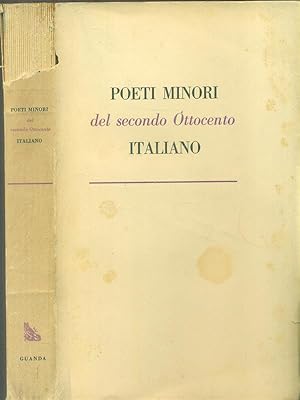 Bild des Verkufers fr Poeti minori del secondo Ottocento italiano zum Verkauf von Librodifaccia