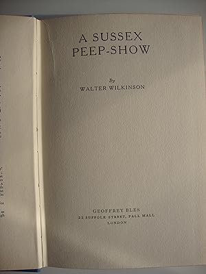 A Sussex peep-show