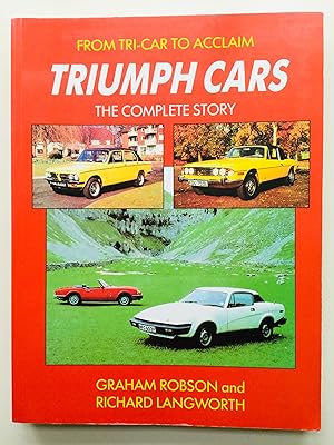 Bild des Verkufers fr Triumph Cars: The Complete Story zum Verkauf von Cherubz Books