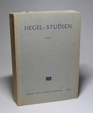 Hegel-Studien Band 7. In Verbindung mit der Hegel-Kommission der Deutschen Forschungsgemeinschaft...
