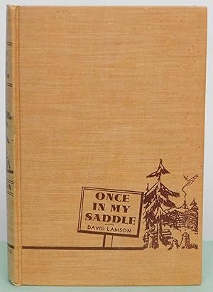 Seller image for Once in My Saddle for sale by Argyl Houser, Bookseller