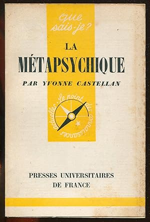 Seller image for La mtapsychique for sale by LibrairieLaLettre2