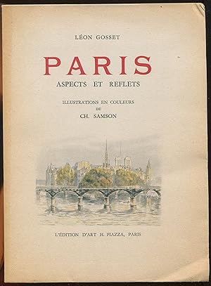 Image du vendeur pour Paris - Aspects et reflets mis en vente par LibrairieLaLettre2