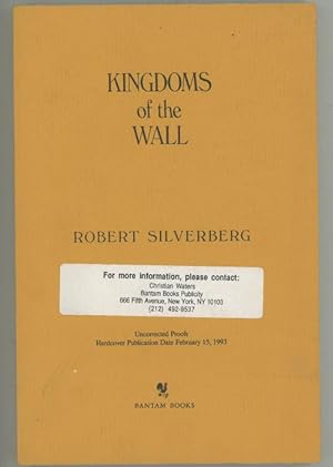 Imagen del vendedor de Kingdoms of the Wall by Robert Silverberg a la venta por Heartwood Books and Art