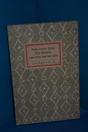 Bild des Verkufers fr Das Bchlein vom Leben nach dem Tode (Insel-Bcherei Nr. 187) zum Verkauf von Antiquarische Fundgrube e.U.