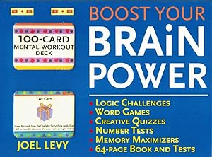 Immagine del venditore per Boost Your Brain Power; Games To Improve Your Mind (Joel Levy) venduto da Z-A LLC