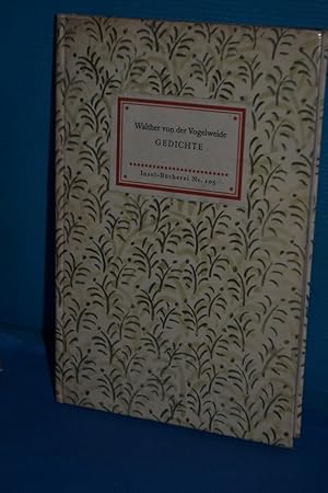 Image du vendeur pour Gedichte (Insel-Bcherei Nr. 105) mis en vente par Antiquarische Fundgrube e.U.