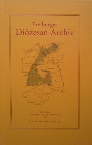 Freiburger Diözesan-Archiv. Zeitschrift des Kirchengeschichtlichen Vereins für Geschichte, christ...