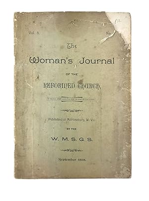 The Woman's Journal of the Reformed Church, Vol. VIII, no. 1, September, 1898