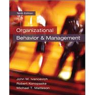 Seller image for Organizational Behavior and Management for sale by eCampus