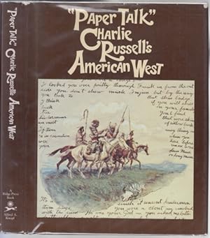 Imagen del vendedor de Paper Talk Charlie Russell's American West a la venta por HORSE BOOKS PLUS LLC