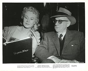 Bild des Verkufers fr Pearl of the South Pacific (Original photograph of Virginia Mayo and Allan Dwan from the set of the 1955 film) zum Verkauf von Royal Books, Inc., ABAA