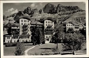 Bild des Verkufers fr Ansichtskarte / Postkarte Catinaccio Rosengarten Trentino Alto Adige Sdtirol Italien, Hotel Carezza zum Verkauf von akpool GmbH