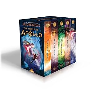 Seller image for Trials of Apollo Box Set : The Tower of Neoro / the Tyrant's Tomb / the Burning Maze / the Dark Prophecy / the Hidden Oracle for sale by GreatBookPrices