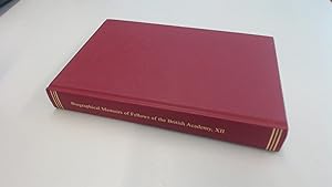 Seller image for Biographical Memoirs of Fellows of the British Academy, XII for sale by BoundlessBookstore