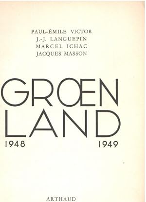 Groenland 1948-1949/ nombreuses photographies en noir et blanc