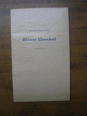 Blauer Eisenhut. Gedichte.