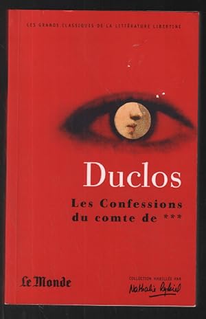 Les Confessions Du Comte De ***
