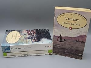 Image du vendeur pour Penguin - Joseph Conrad - 4 Editions - Victory, Nostromo, Lord Jim, Heart of Darkness mis en vente par Goldstone Rare Books