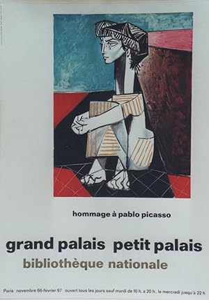 "HOMMAGE à Pablo PICASSO PARIS 1967" EXPOSITIONS au GRAND PALAIS, au PETIT PALAIS et à la BIBLIOT...