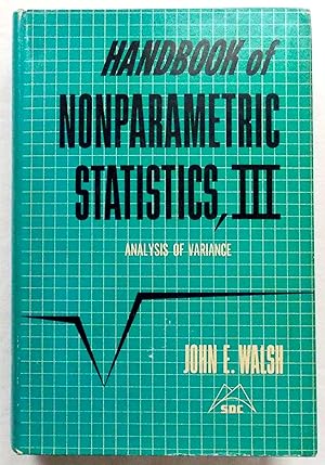 Handbook of Nonparametric Statistics, III, Analysis of Variance