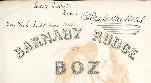 Seller image for Barnaby Rudge. for sale by Peter Harrington.  ABA/ ILAB.