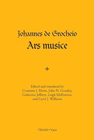 Imagen del vendedor de Ars Musice : Johannes De Grocheio a la venta por GreatBookPricesUK