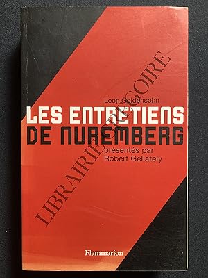 Seller image for LES ENTRETIENS DE NUREMBERG for sale by Yves Grgoire