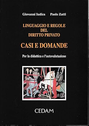 Immagine del venditore per Linguaggio e regole del diritto privato. Casi e domande. Per la didattica e l'autovalutazione venduto da librisaggi